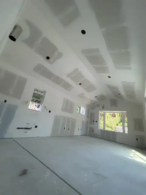 ADU drywall hanging, taping and level-4 finish 2026 project photo